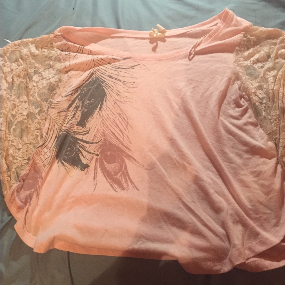 Off the shoulder crop top